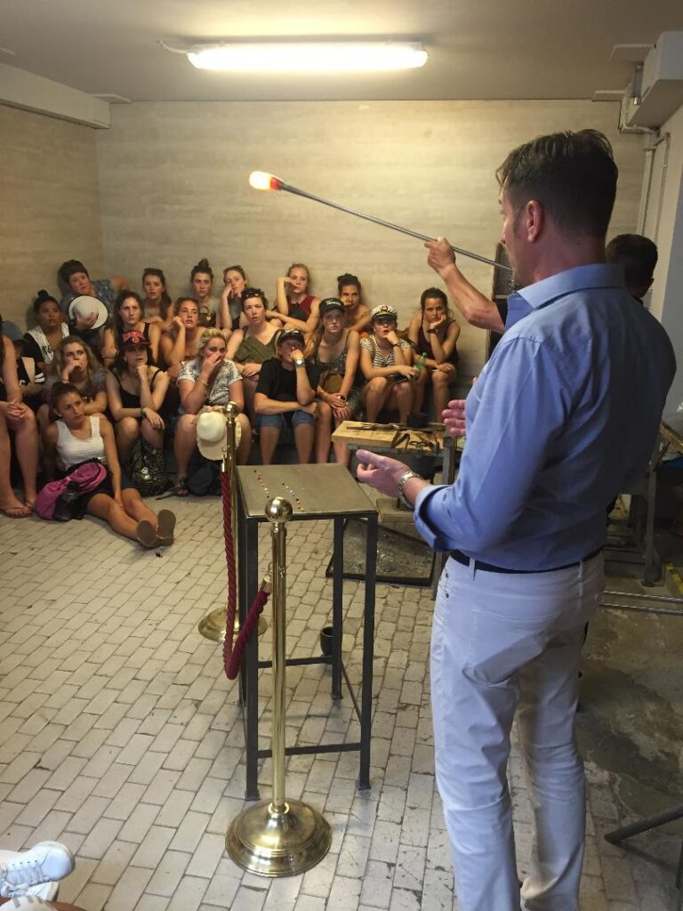 Glass blowing
